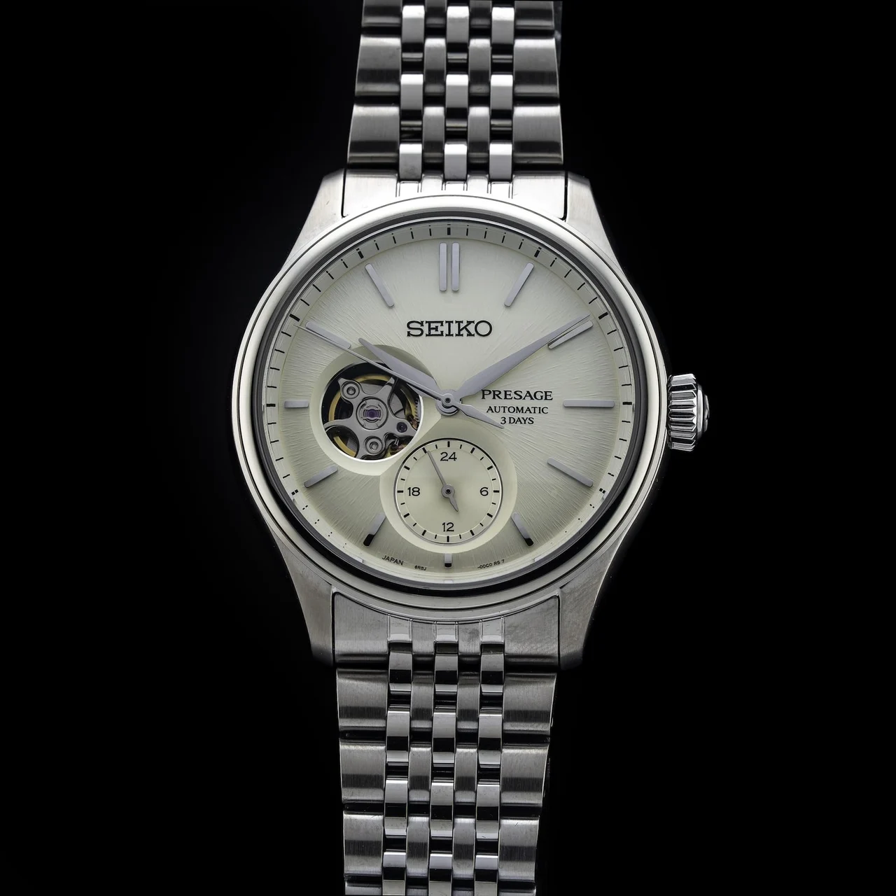 Seiko Presage Classic Semi-Skeleton Shiroiro 210009N37849 40 mm kol saati