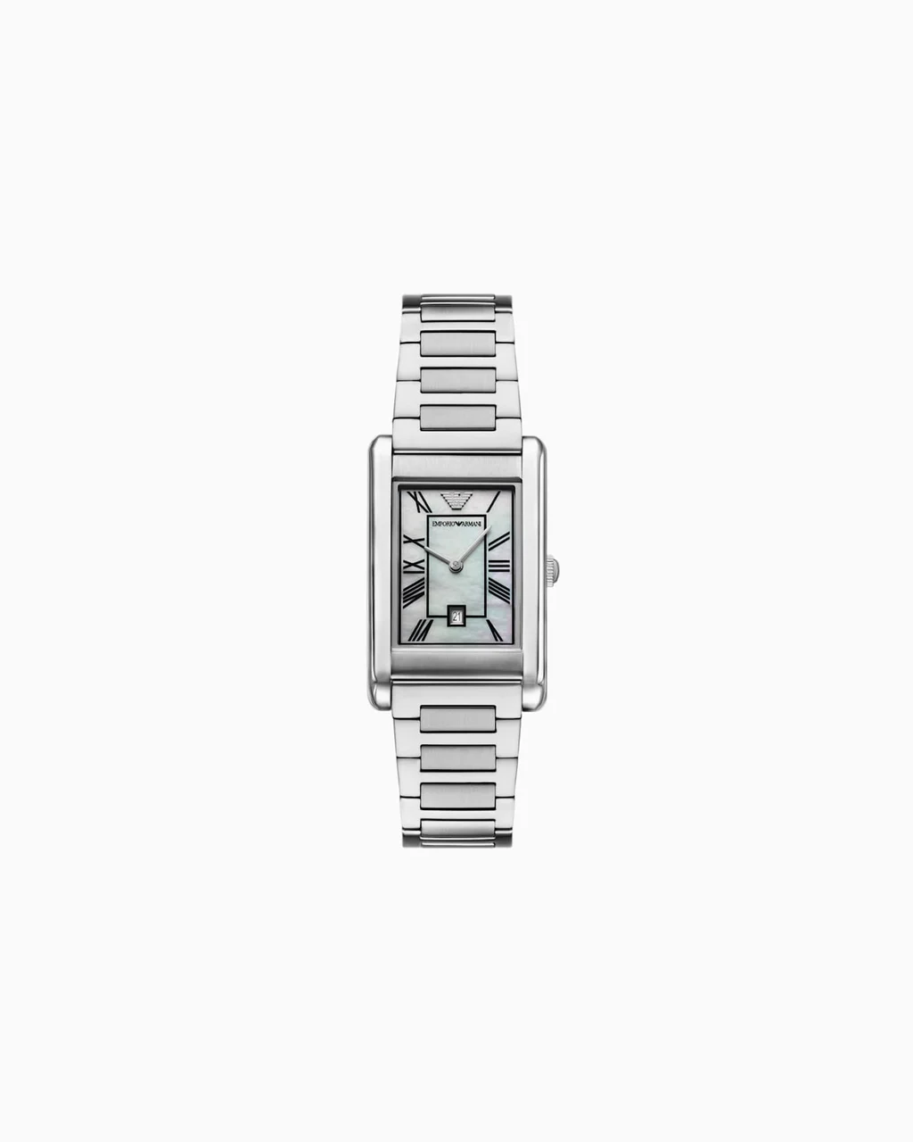 Emporio Armani Two-Hand Date Stainless Steel Watch AR11664 25 mm kol saati