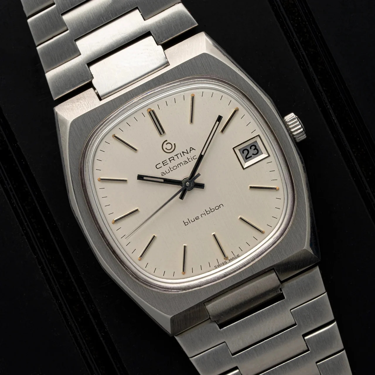 Certina Blue Ribbon Cal. 25-651 Vintage Automatic Watch 36 mm kol saati