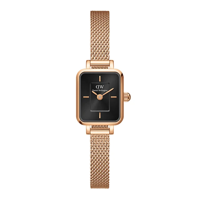 DANIEL WELLINGTON Quadro Mini Melrose Onyx DW00600647 kol saati