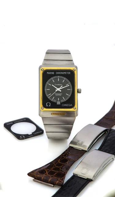 OMEGA Constellation Megaquartz Steel 198.0082/398.0832 kol saati