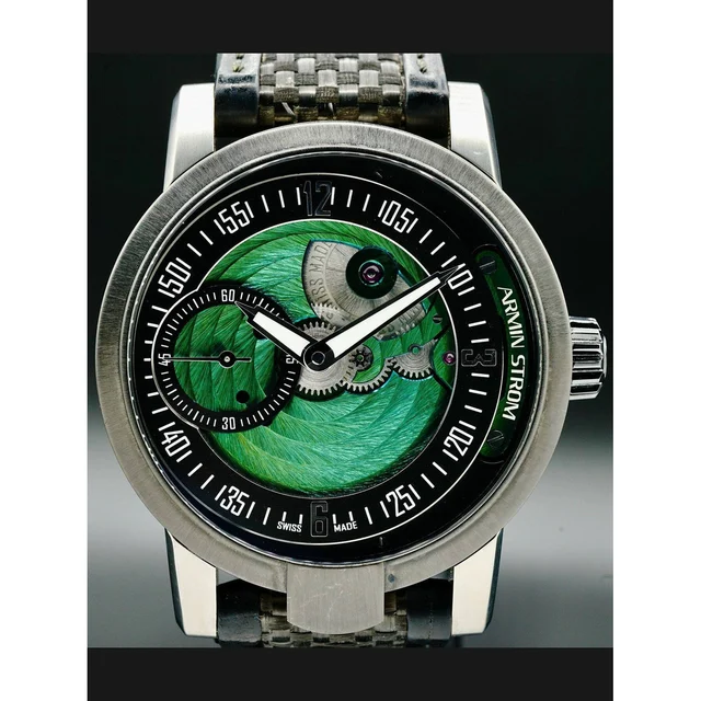 Armin Strom Manual Chameleon Green Dial #1 210000030300 kol saati