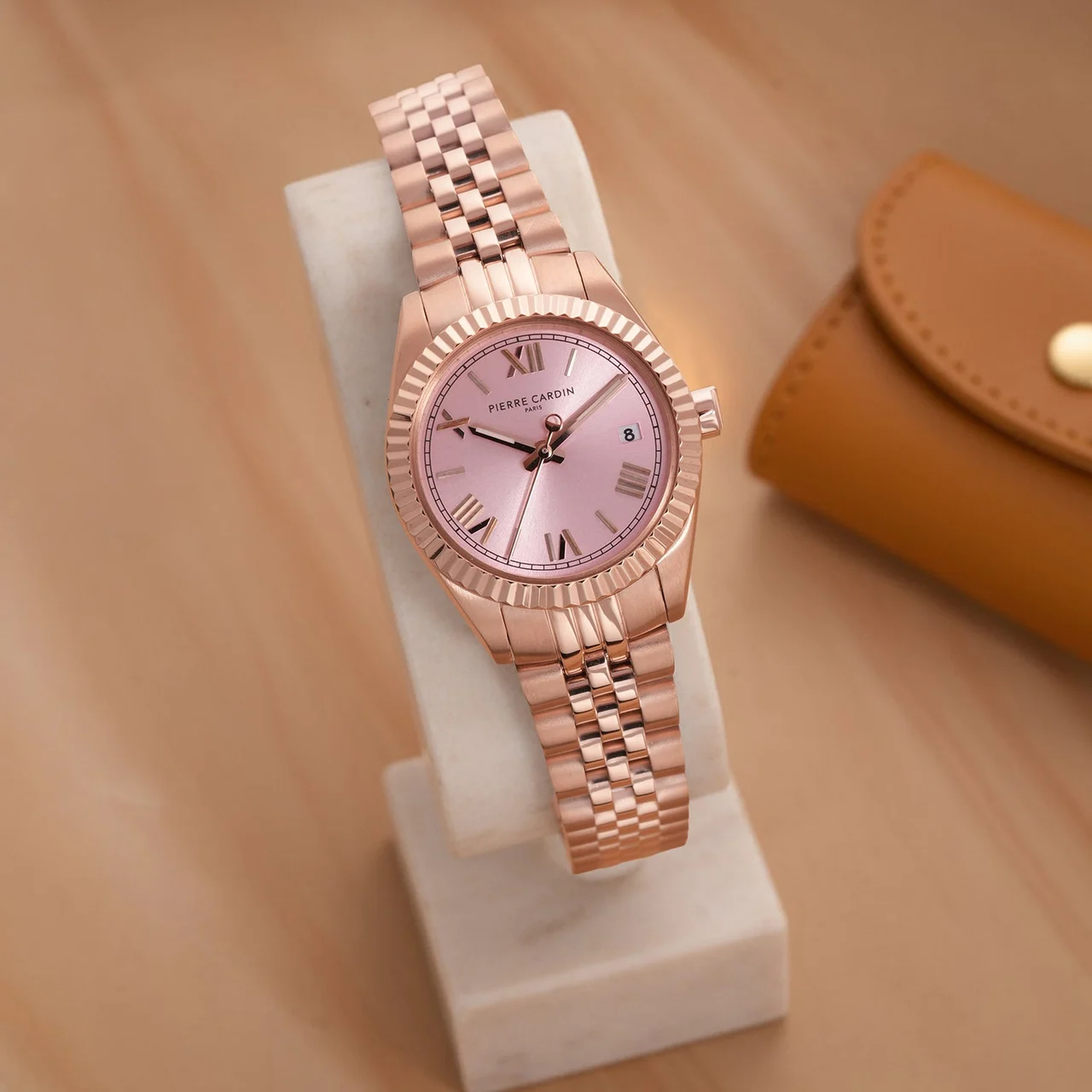 OPERA TIMBRE Timbre 28mm - Rose Gold with Rose Gold Metal Strap CF.1012.MR.3 28 mm kol saati