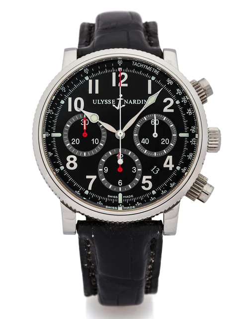 Ulysse Nardin ULYSSE NARDIN REF. 353-88 MAXI-MARINE STEEL kol saati