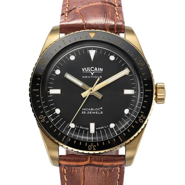 Vulcain Skindiver Nautique 42898 kol saati