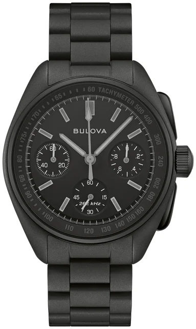 Bulova Lunar Pilot Black Hole 98A335 kol saati
