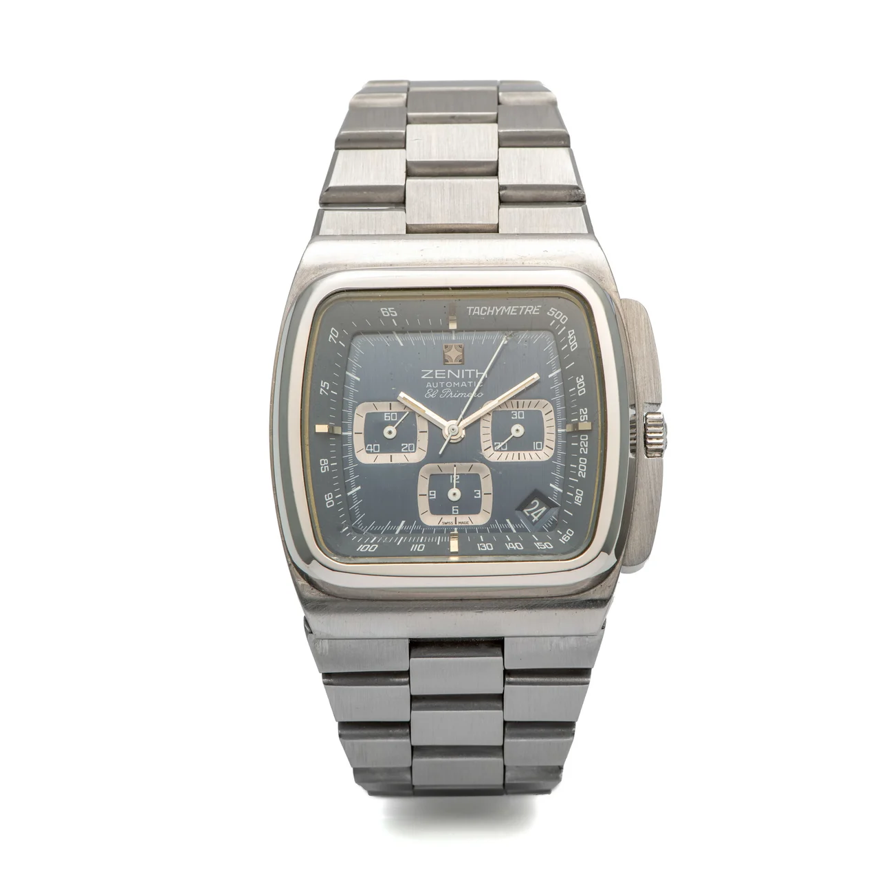 Zenith ZENITH, REF. 01-0200-415, EL PRIMERO, STEEL kol saati