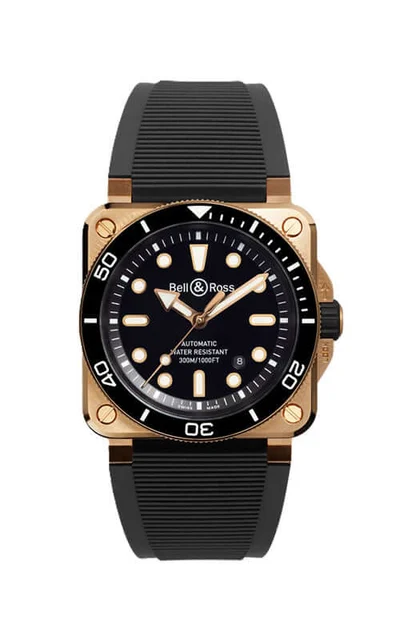 Bell & Ross Bell & Ross Br 03 BR03A-D-BL-BR/SRB kol saati