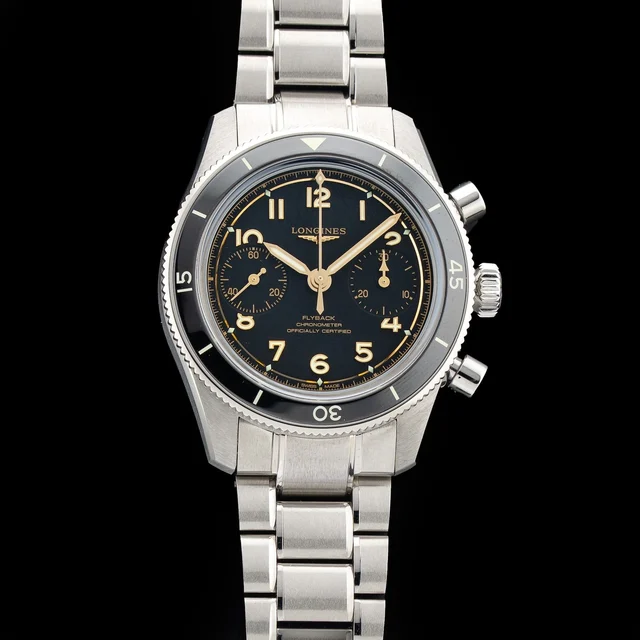Longines Spirt Pilot Flyback L3.721.4.53.6 NAP210009N29784 kol saati