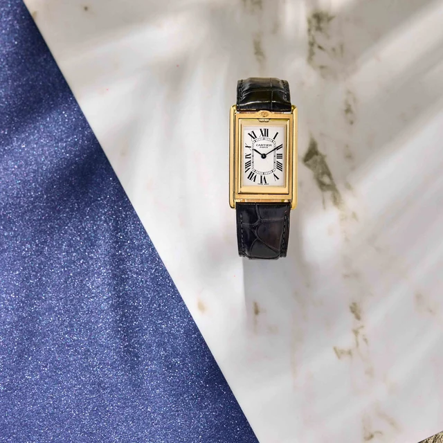 Cartier CARTIER, REF. 2391, TANK BASCULANTE CPCP MILLENIUM LIMITED EDITION, YELLOW GOLD ko