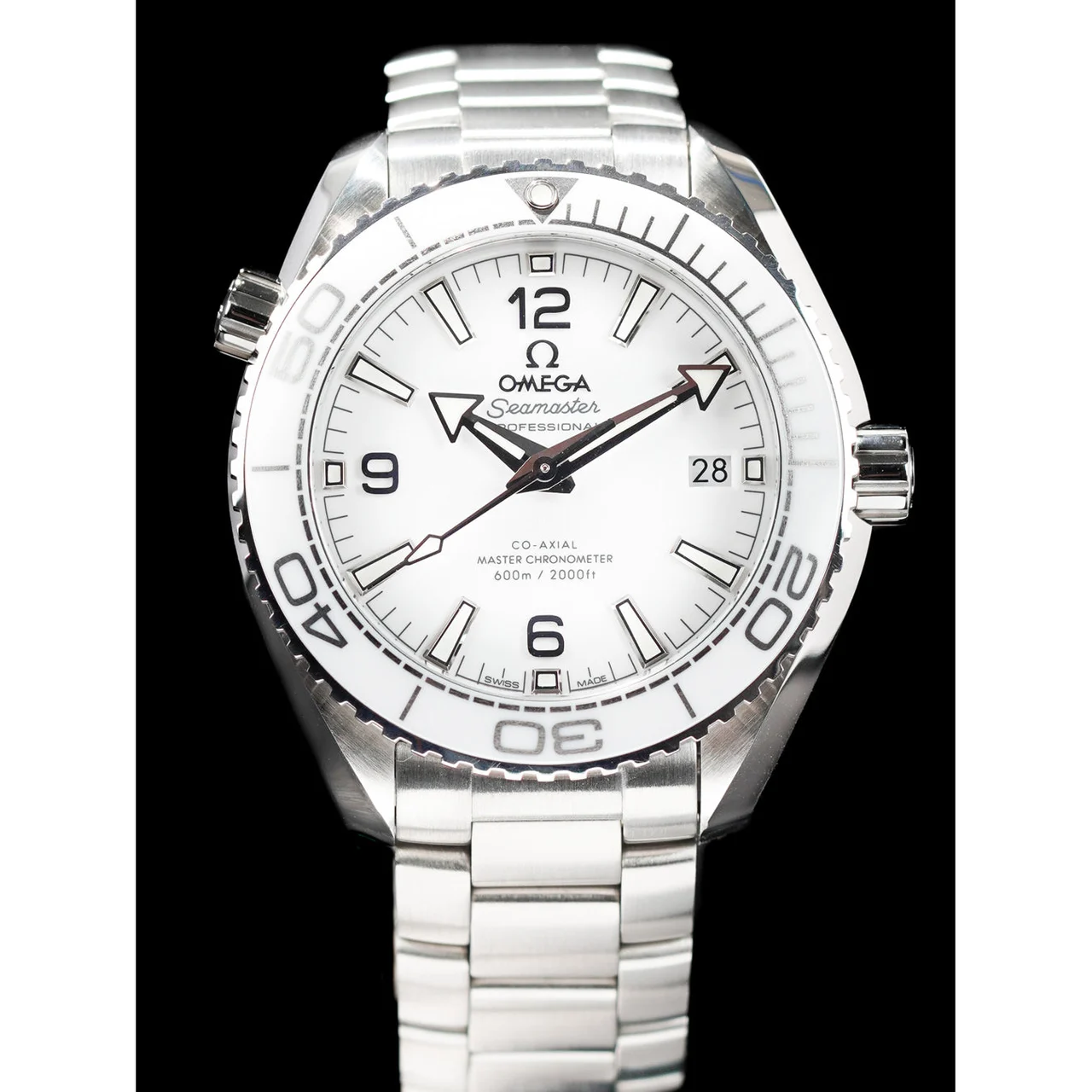 OMEGA Seamaster Planet Ocean 600M Co-Axial Master Chronometer 210000084805 39.5 mm kol saati