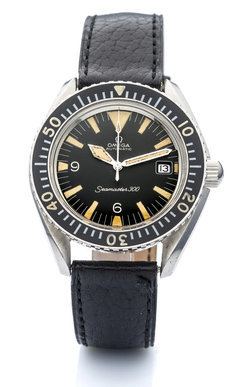 OMEGA OMEGA, REF. 166024, SEAMASTER BIG TRIANGLE A fine and rare, self-winding, stainless steel divers wristwatch with date. kol saati