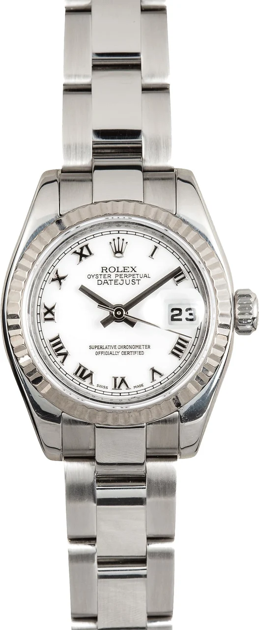 Rolex Datejust 179174 Oyster Bracelet 179174WRO 26 mm kol saati
