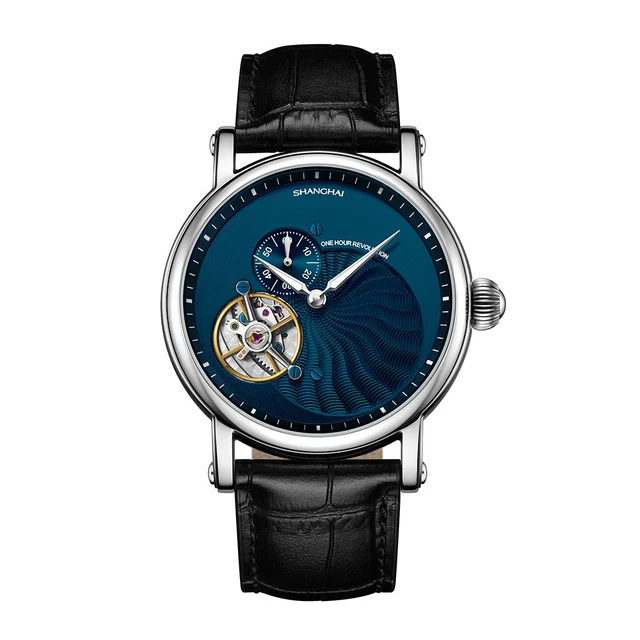 Shanghai Watch Phonograph 23MT-P-K01-BLST kol saati