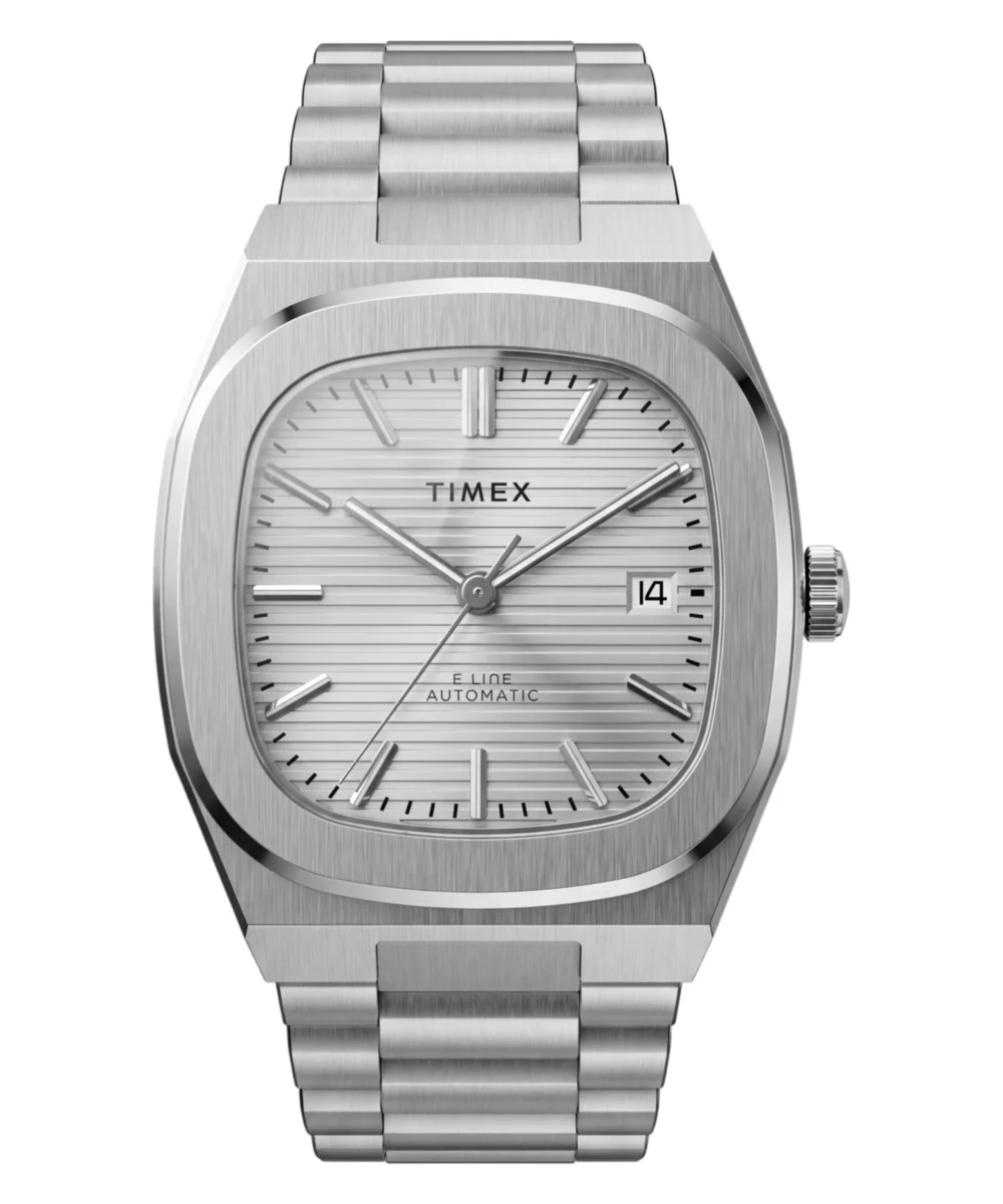 Timex Automatic E Line 38mm Stainless Steel Bracelet Watch TW6A00500 38 mm kol saati