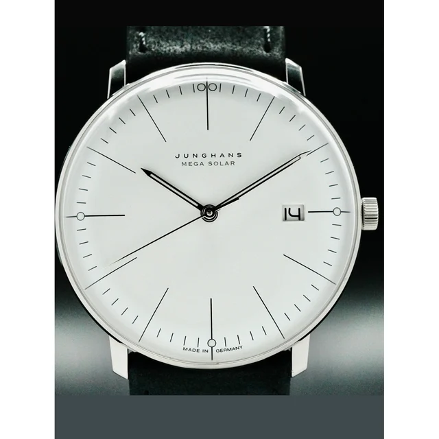 Junghans Max Bill Mega Solar 210000050418 kol saati