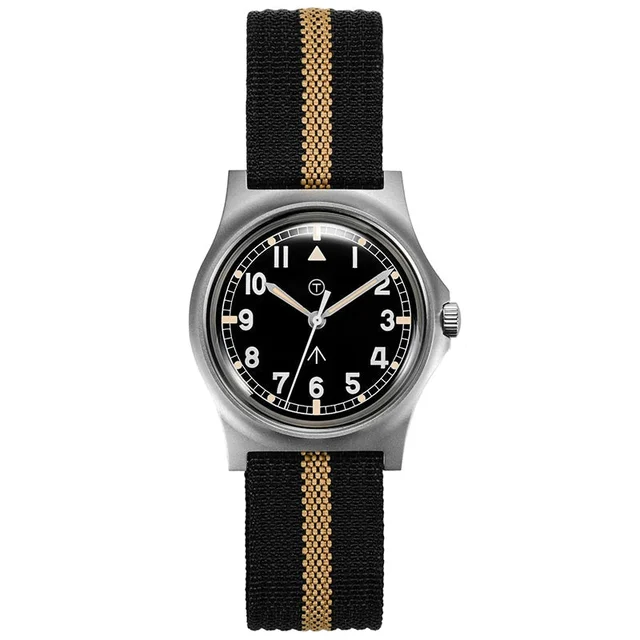 Heimdallr Rdunae RA01 Retro Military Filed Quartz Watch 瑞羿RA01 - T字logo-尼龙 200 kol saati