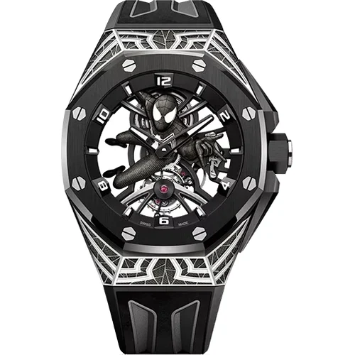Audemars Piguet Tourbillon "Black Suit Spider-Man" 26632CN.OO.D100CA.01 kol saati