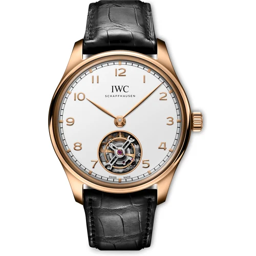 IWC Portugieser Hand-Wound Tourbillon IW545801 42.4 mm kol saati