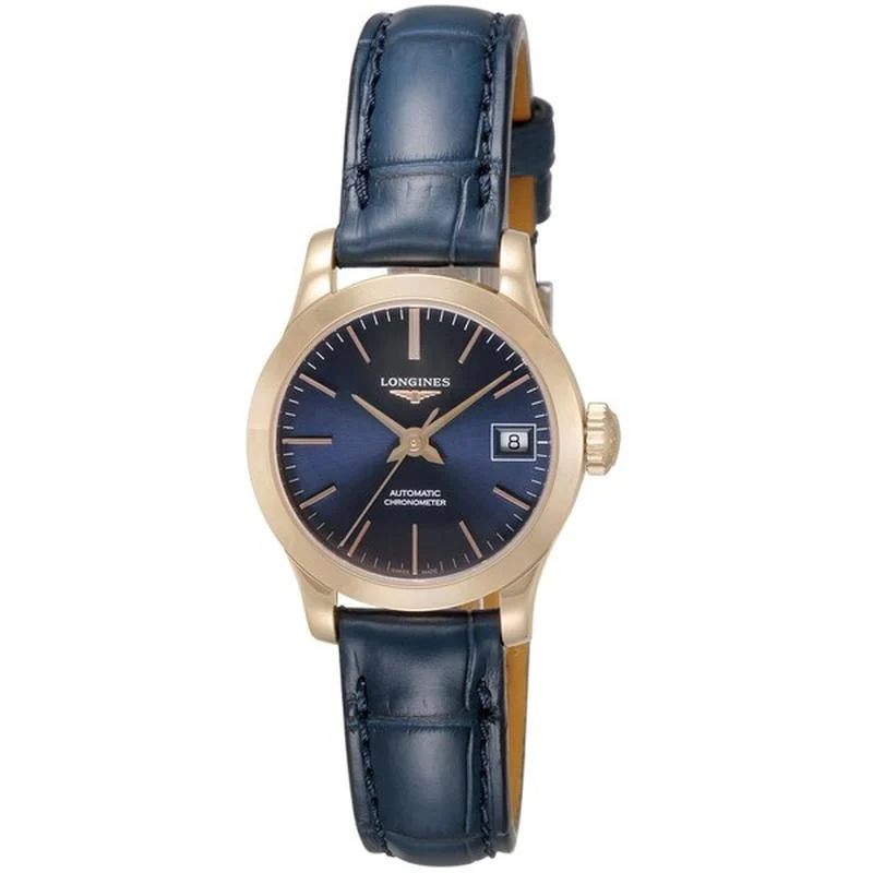 Longines Record L2.320.8.92.2 26 mm kol saati