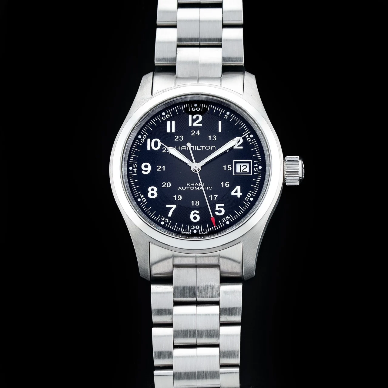 Hamilton Khaki Field Auto 38mm 210009N33114 38 mm kol saati