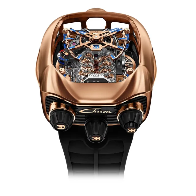 Jacob & Co. Jacob & Co. Bugatti Chiron Tourbillon Gold BU200.40.AA.AA.B kol saati
