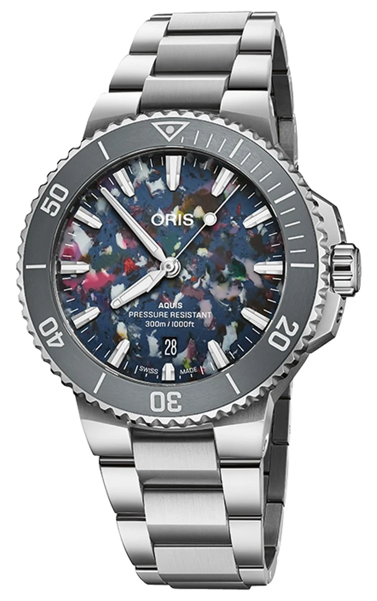 Oris Aquis 733 7787 4150-MB 42 mm kol saati