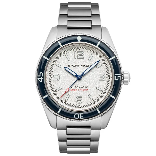 Spinnaker Fleuss Limited Edition Automatic 43mm Sport Dive Watch #SP-5055-LIW22 kol saati