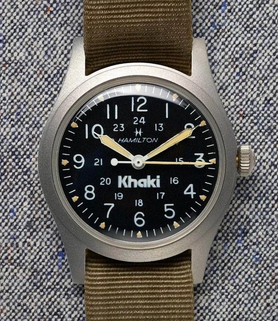 Windup Watch Shop Vintage Hamilton Khaki Field NOS-HKF kol saati
