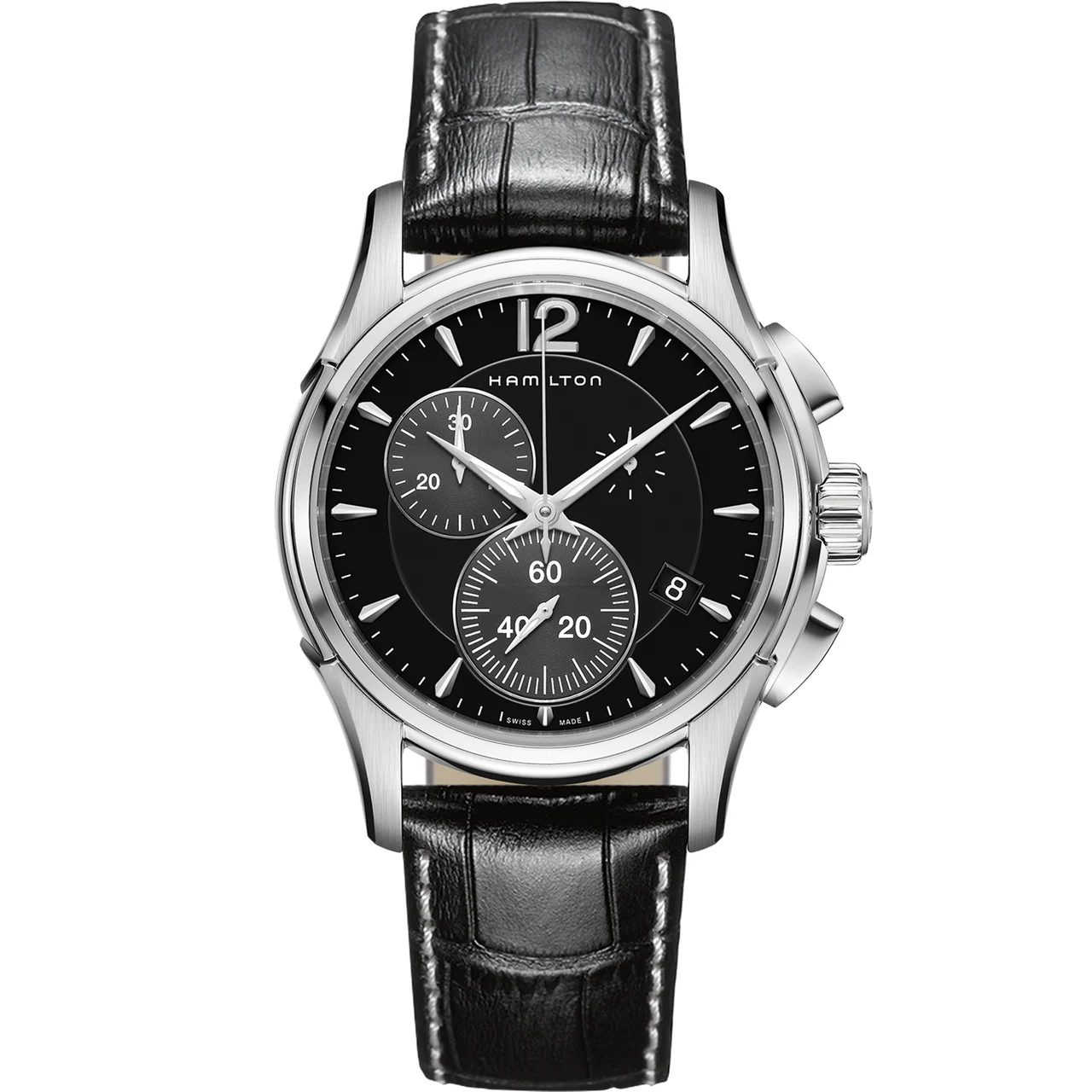 Hamilton Jazzmaster Chrono Quartz H32612731 42 mm kol saati