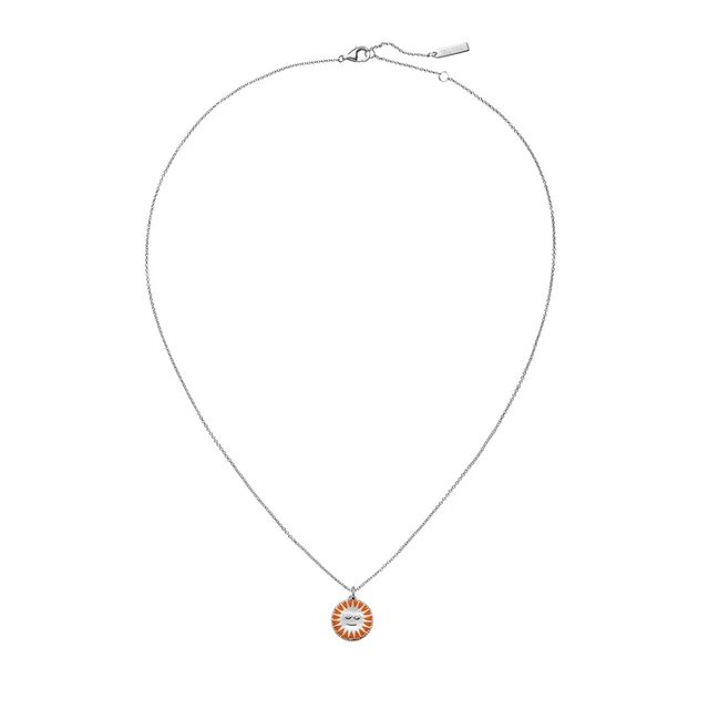 Default SuMoS Halskette Silber bright orange PH-JE-2064 kol saati
