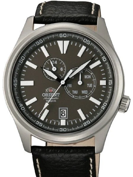 Orient Scratch and Dent - Defender 21-Jewel Automatic Field Watch with 24-Hour Sub-Dial #E