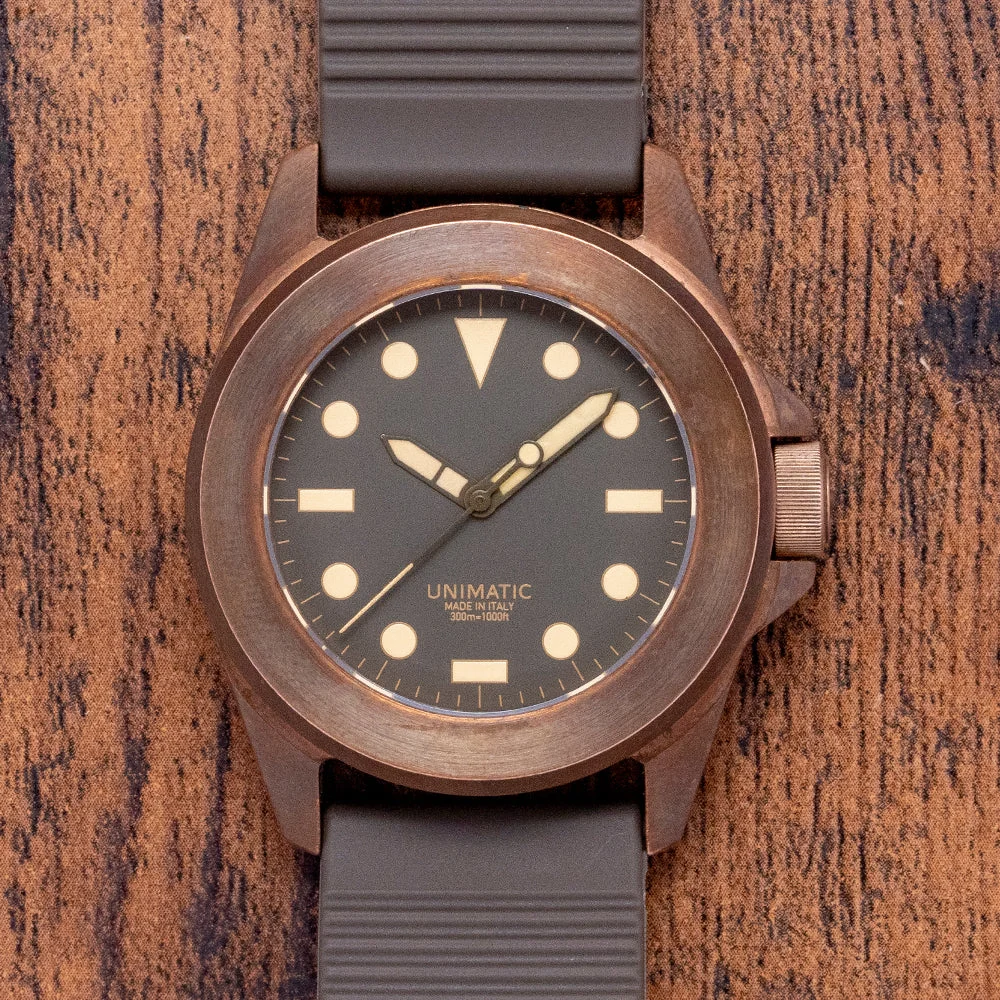 Unimatic U4S-BRZ-ML 40 mm kol saati