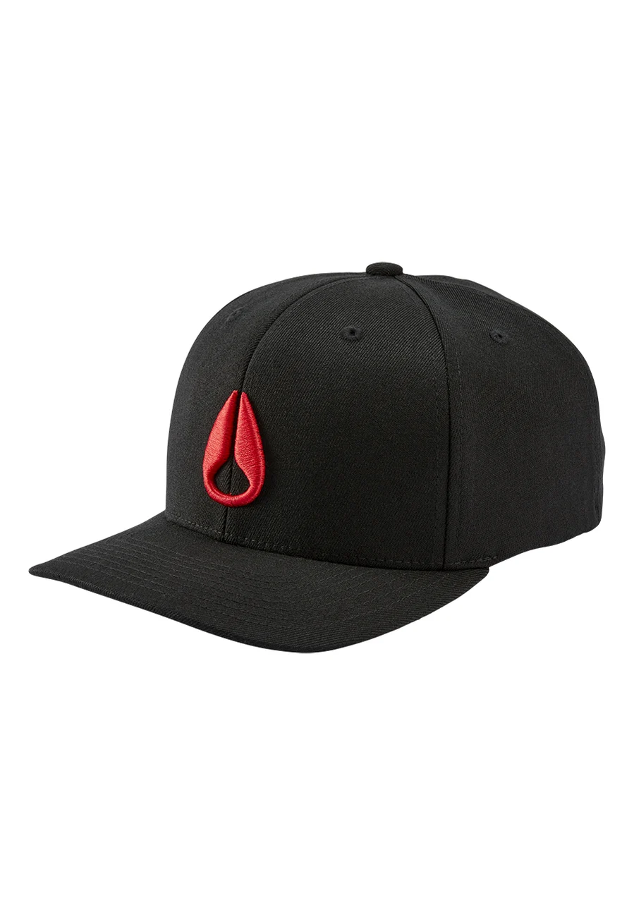 Nixon US Deep Down Snapback - Black / Red C3126-008-00 kol saati