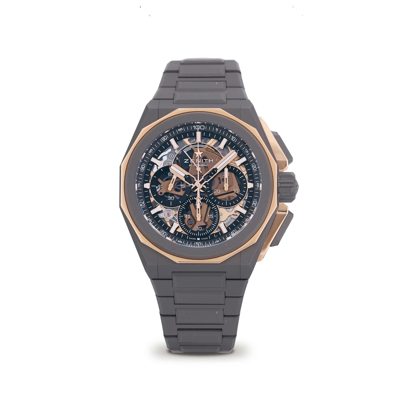 Zenith ZENITH, REF. 87.9100.9004/03.I001, DEFY EXTREME, TITANIUM AND PINK GOLD 45 mm kol saati