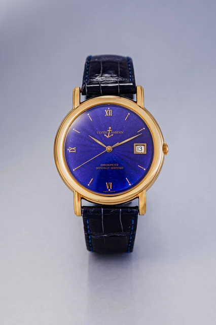 Ulysse Nardin San Marco 18k Ref. 131.77.9 +P+COSC kol saati