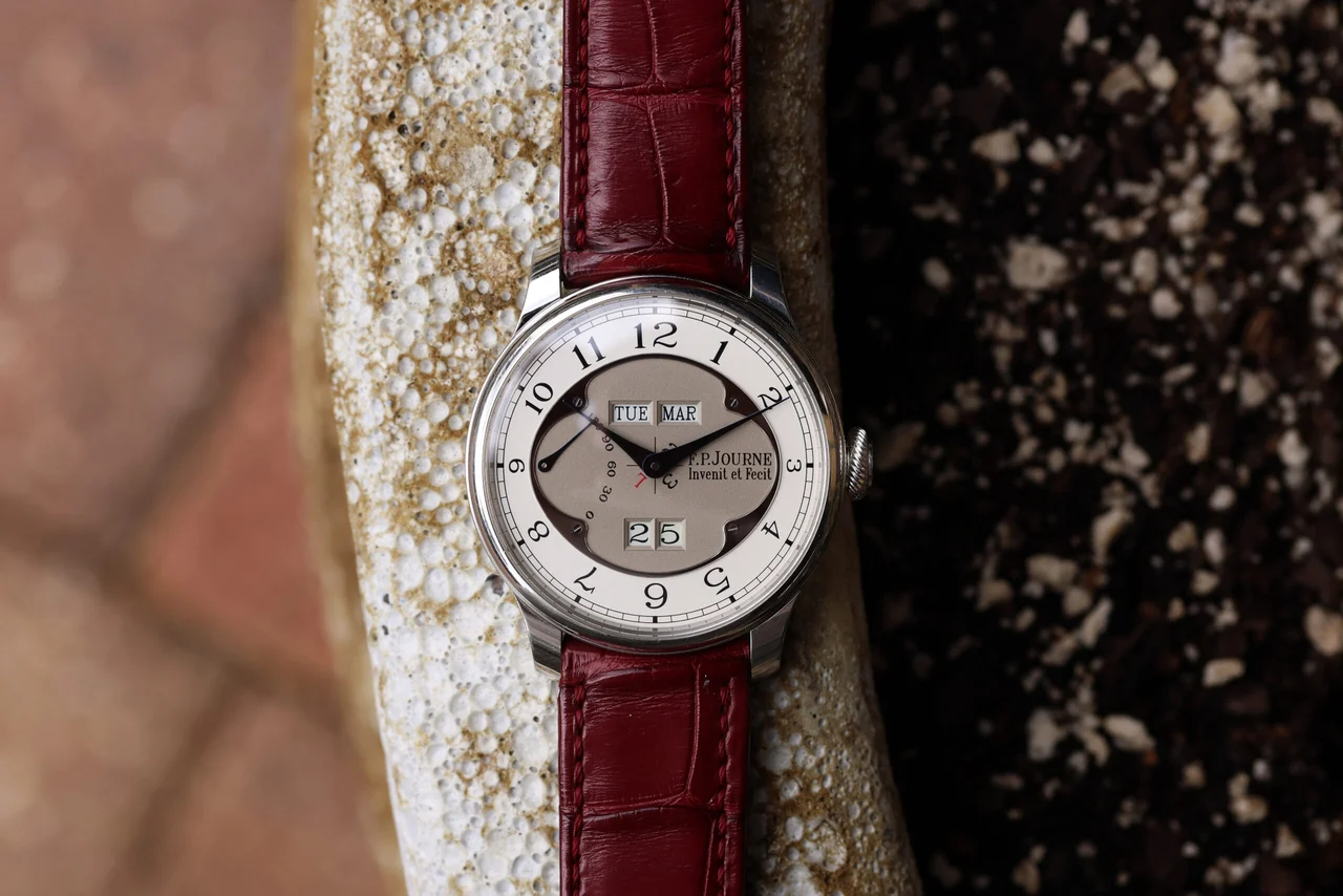 F.P. Journe Perpetual Calendar ref. QP Platinum, Clover Grey 40 mm kol saati