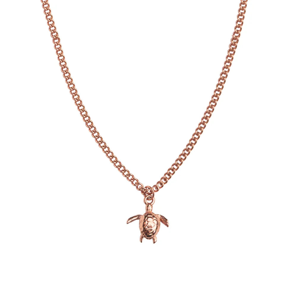 Paul Hewitt Turtle Essential Halskette Roségold PH-JE-1538 kol saati