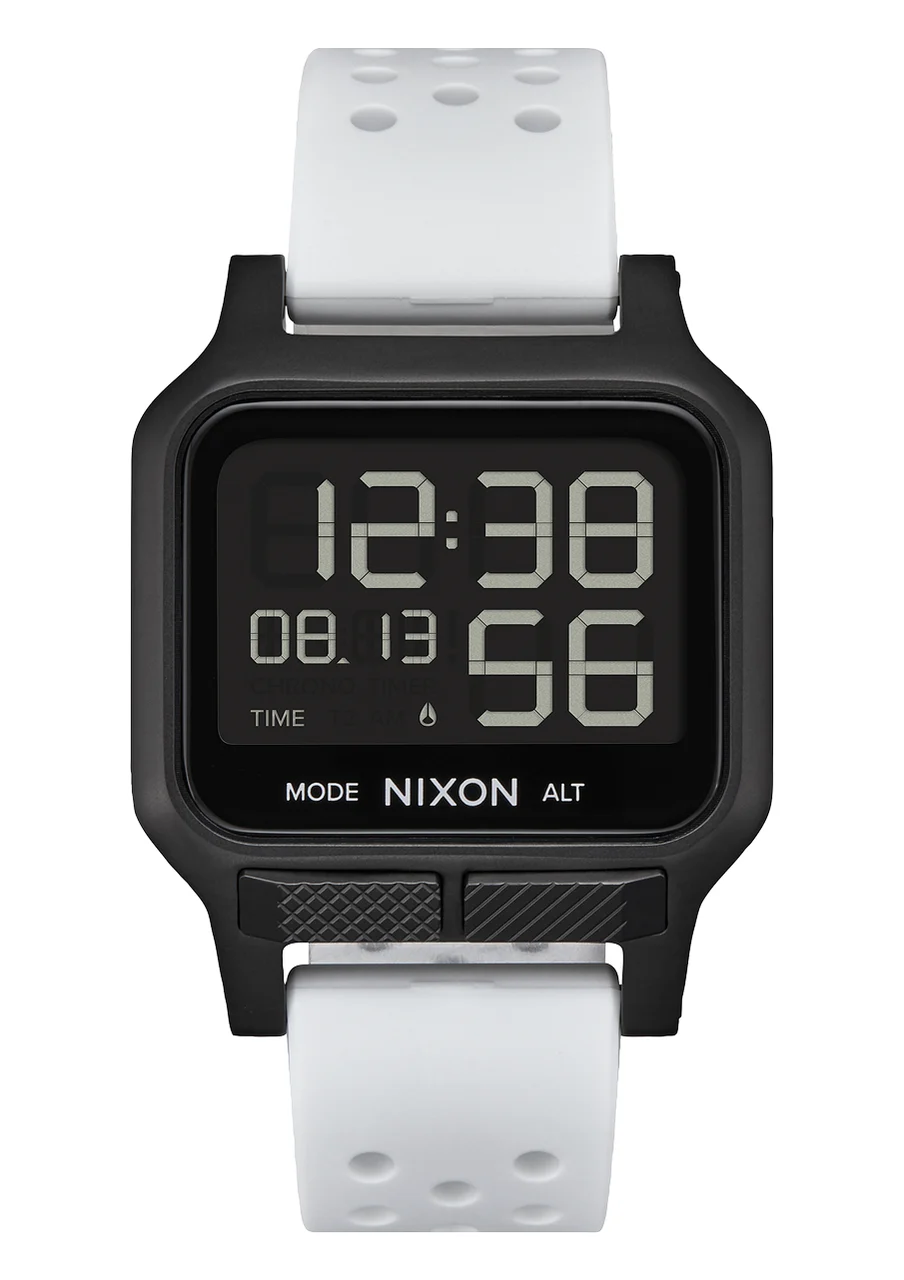 Nixon US Heat - Black / White A1320-005-00 kol saati