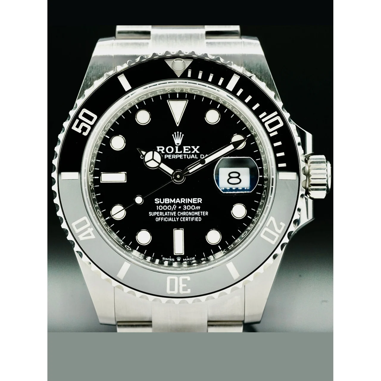 Rolex Black Submariner Date 210000055661 41 mm kol saati