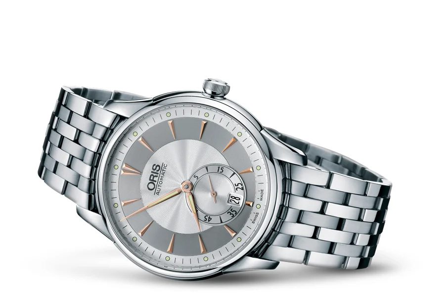 Oris Artelier Small Second, Date 01 623 7582 4051-07 8 21 73 40 mm kol saati