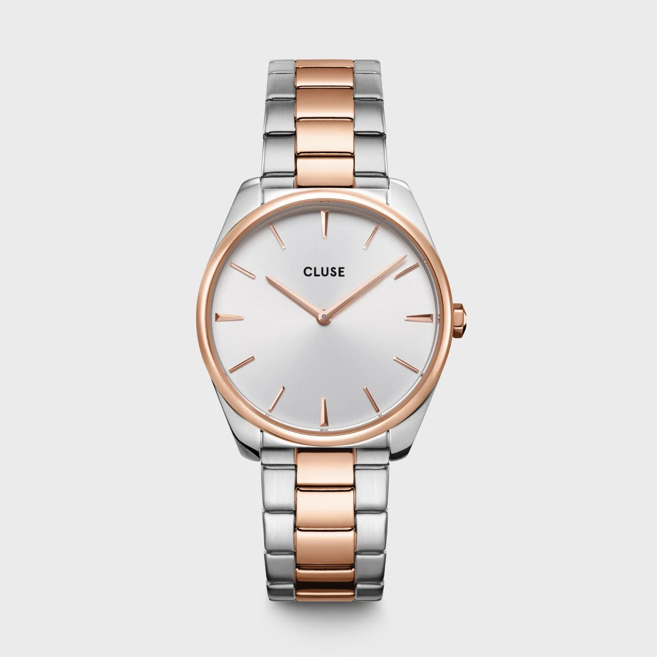 CLUSE Féroce Watch Steel, Rose Gold Colour, Two-Tone CW11104 36 mm kol saati
