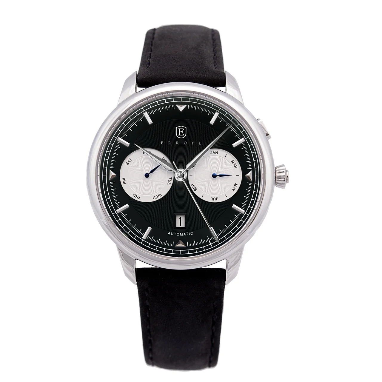 ERROYL Regent Nero 42 mm kol saati