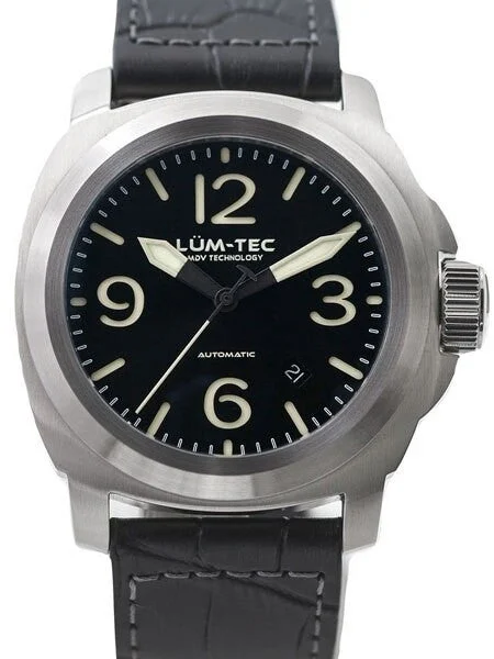 Lum Tec Lum-Tec 44mm M81 Swiss Automatic Watch with Double Curved AR Sapphire Crystal #M81