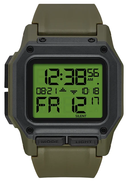 Nixon US Regulus - Surplus / Carbon A1180-3100-00 kol saati