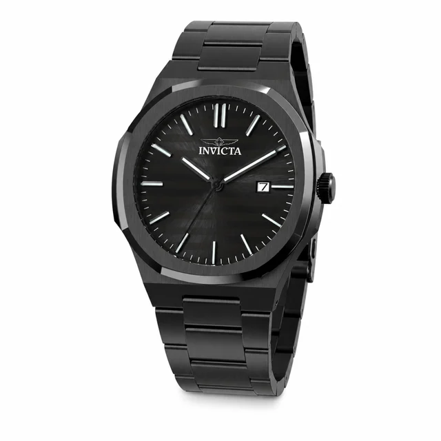 Invicta Speedway Linearis Watch - 43mm. Black (50864) kol saati