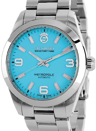 Steinhart Ocean 39 Metropole Blue 103-1341/ST kol saati