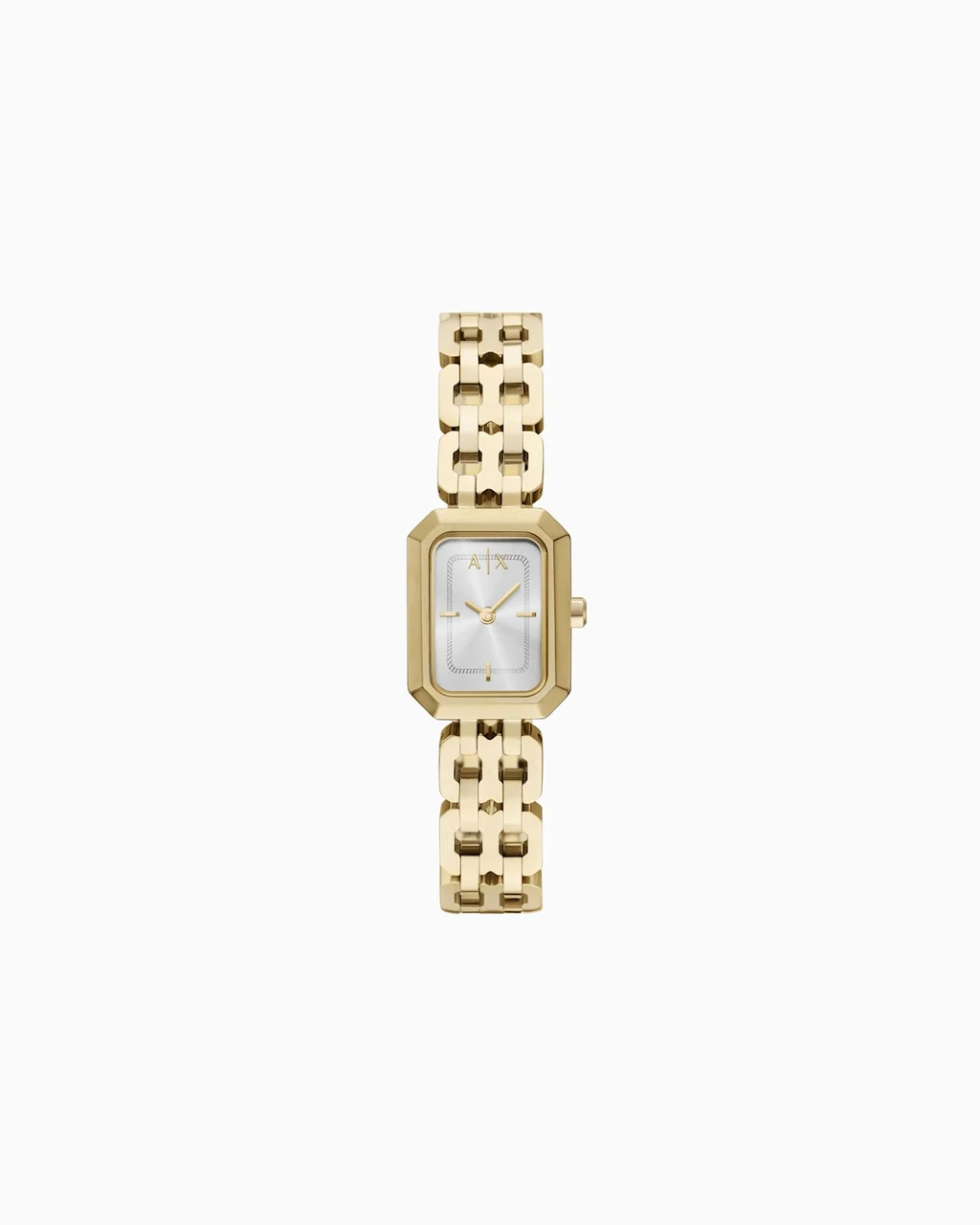 Armani Exchange Two-Hand Gold-Tone Stainless Steel Watch AX5811 27 mm kol saati