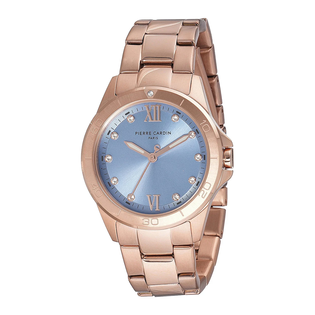Observatoire Éclat ’ Watch - Rose Gold Case with Clear Sky Dial and Crystal Indexes CF.1009.MR.2 34 mm kol saati