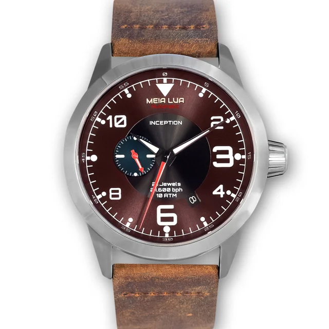 MEIA LUA Watches Moonmetal-brt-dbrn kol saati